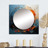 Dynamic Spiral - Abstract Wall Mirror