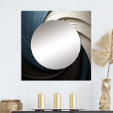 Geometric Spiral I - Abstract Wall Mirror