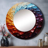 Rhythmic Pulse I - Abstract Wall Mirror