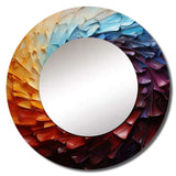 Rhythmic Pulse I - Abstract Wall Mirror