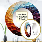 Rhythmic Pulse I - Abstract Wall Mirror