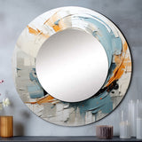 Whispering Motion - Abstract Wall Mirror