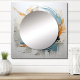 Whispering Motion - Abstract Wall Mirror