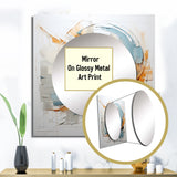 Whispering Motion - Abstract Wall Mirror