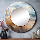 Beach Photo Coastal Harmony I - Coastal Wall Mirror