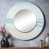 Beach Photo Tranquil Waters I - Coastal Wall Mirror