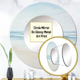 Beach Photo Tranquil Waters I - Coastal Wall Mirror