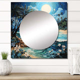 Coastal Island Escape - Beach Wall Mirror