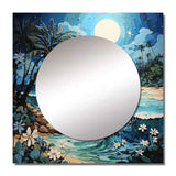 Coastal Island Escape - Beach Wall Mirror