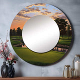 Golf Dawn On The Put II - Sports Wall Mirror