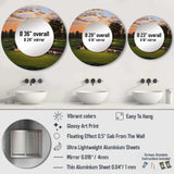 Golf Dawn On The Put II - Sports Wall Mirror