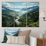 USA Great Smoky Mountains Landscape I - Multi-Panel Canvas Prints