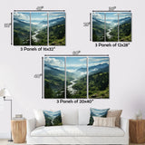USA Great Smoky Mountains Landscape I - Multi-Panel Canvas Prints