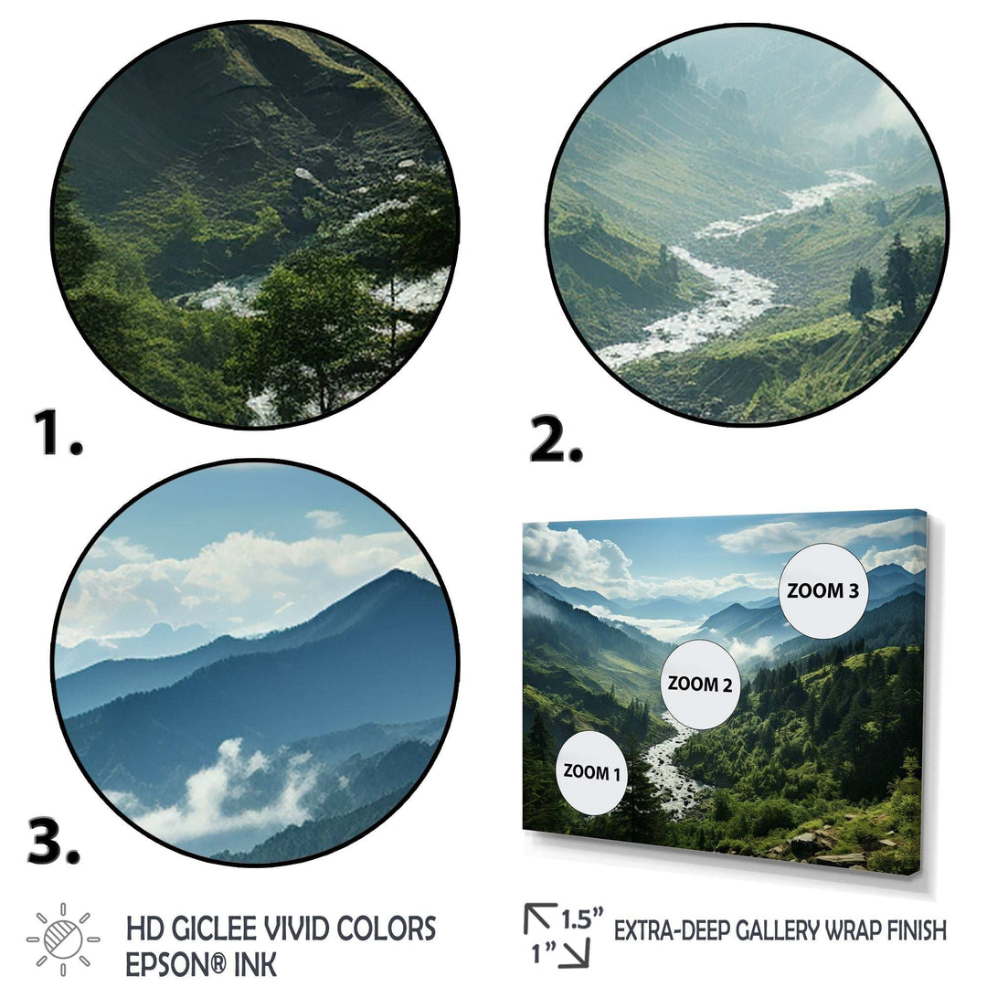 USA Great Smoky Mountains Landscape I - Multi-Panels