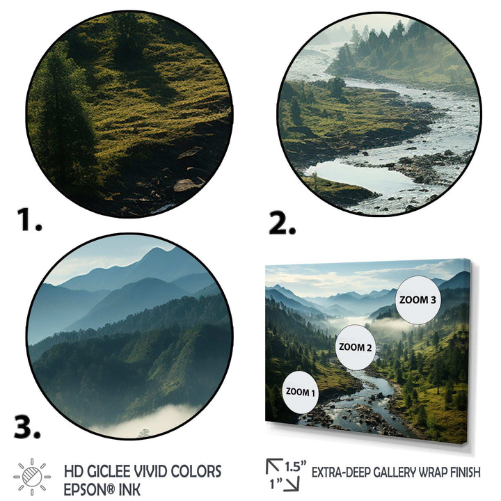 USA Great Smoky Mountains Landscape III - Multi-Panels