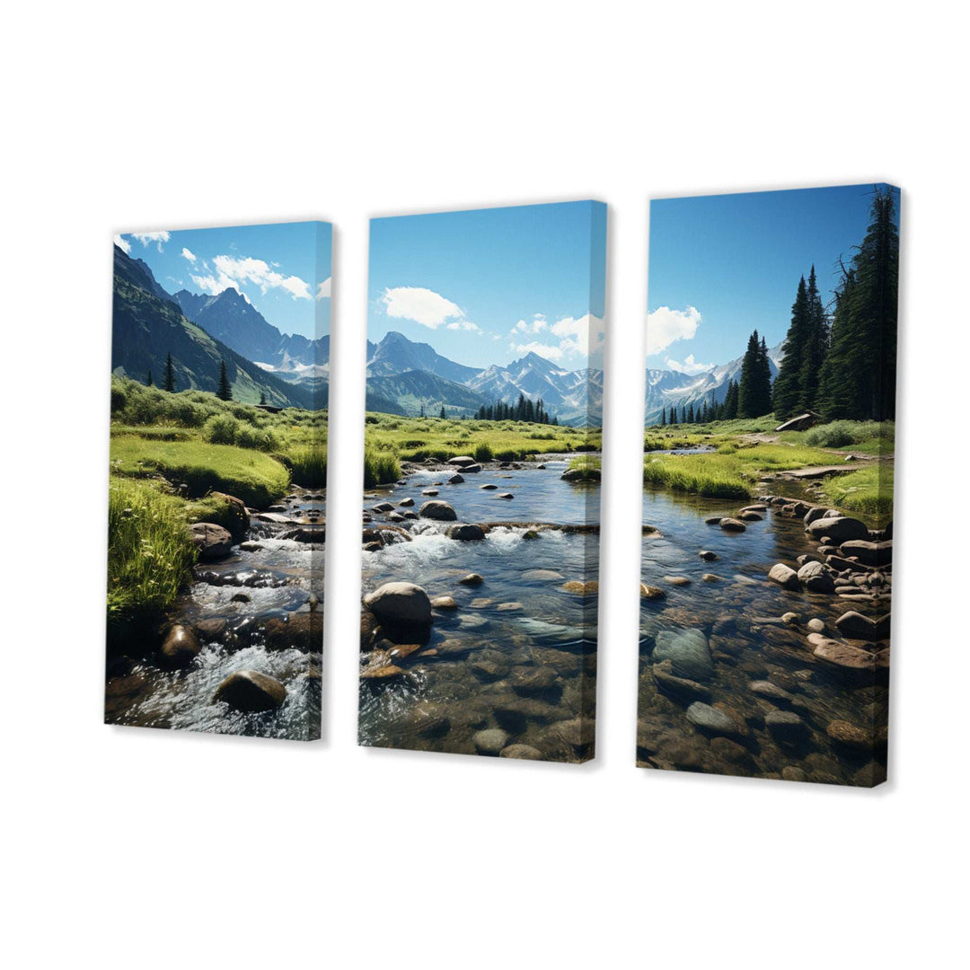 USA Rocky Mountain National Park River I - Multi-Panels