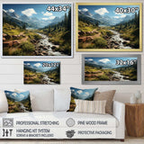 USA Rocky Mountain National Park River II - Landscapes Canvas Wall Art