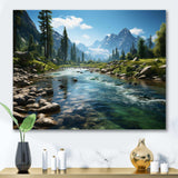 USA Yosemite National Park Landscape III - Landscapes Canvas Wall Art