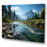 USA Yosemite National Park Landscape III - Landscapes Canvas Wall Art