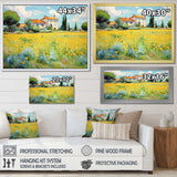 Vangogh The Yellow House In Arles I - Landscapes Canvas Wall Art