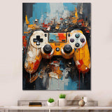 Colorful Video Game Gameplay Delight II - Fashion Canvas Wall Art