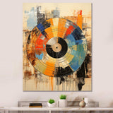 Vinyl Record Retro Vinyl II - Fashion Canvas Wall Art