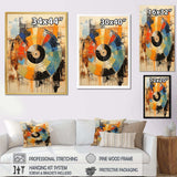 Vinyl Record Retro Vinyl II - Fashion Canvas Wall Art