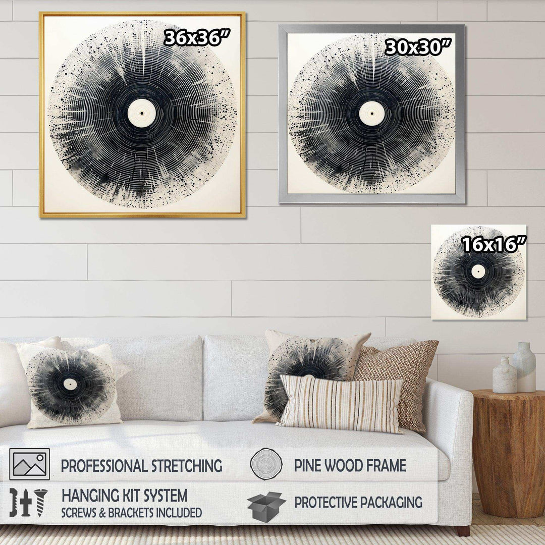 Vinyl Record Vinyl Serenade III - Fashion Canvas Wall Art