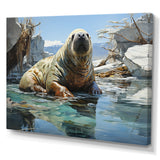 Walrus Arctic Serenade - Walrus Home Decor Art