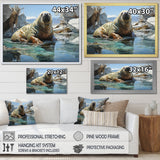 Walrus Arctic Serenade - Walrus Home Decor Art