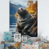 Walrus Coastal Reflections - Walrus Wall Decor