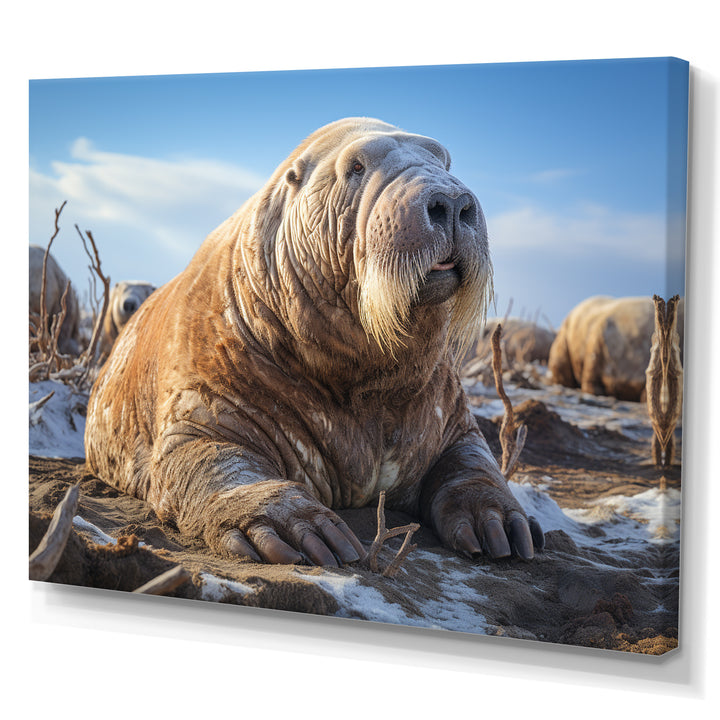 Walrus Tundra King - Walrus Home Decor Art