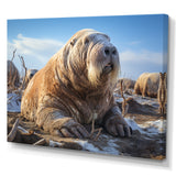 Walrus Tundra King - Walrus Home Decor Art