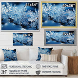 Glimmering Snowflakes II - Landscapes Canvas Wall Art