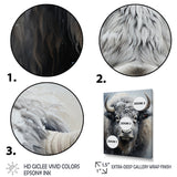 Yaks Gentle Giants Pointillism - Yaks Wall Decor