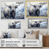Yaks Majestic Grace Pointillism - Yaks Wall Decor