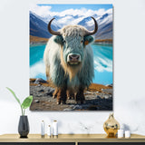 Yaks Solitude In Monochrome - Yaks Home Decor Art