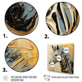 Black Yellow Zebra This - White Zebra Wall Art