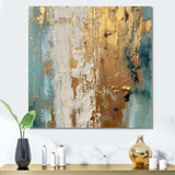 Gilded Daydreams VII - Abstract Canvas Wall Art