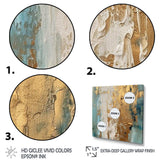 Gilded Daydreams VII - Abstract Canvas Wall Art