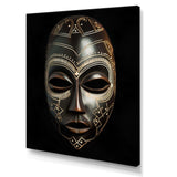 Ethnical Traditional African Mask IV - People Canvas Wall Art