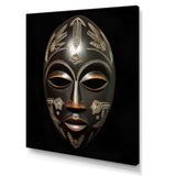 Ethnical Traditional African Mask V - People Canvas Wall Art