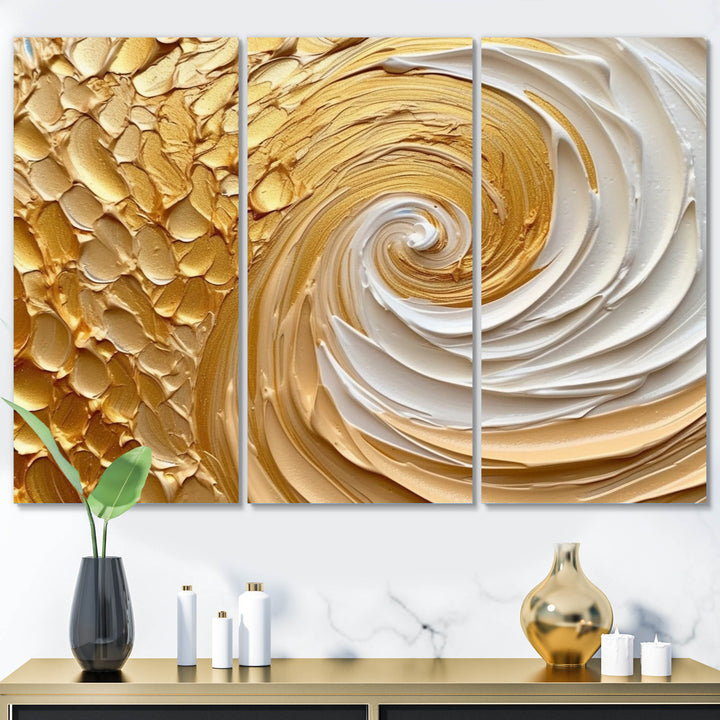 Gold Eternal Swirl I - Multi-Panels
