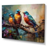 Feathered Elegance I - Animals Canvas Wall Art