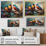 Feathered Elegance I - Animals Canvas Wall Art