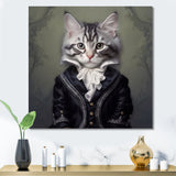 Elegant Whiskers - Cat Bedroom Wall Art
