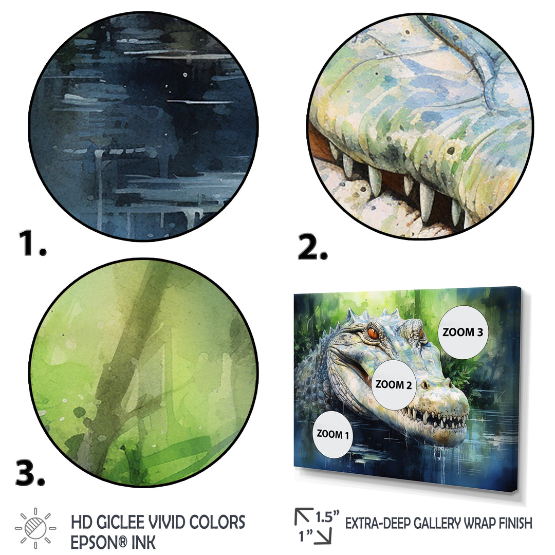 Majestic Crocs - Crocodile Wall Art Prints