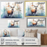 Woodland Wanderers - Animals Canvas Wall Art