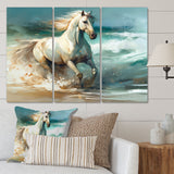 Horse On The Beach II - Multi-Panels