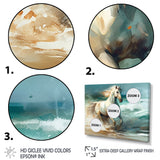 Horse On The Beach II - Multi-Panels